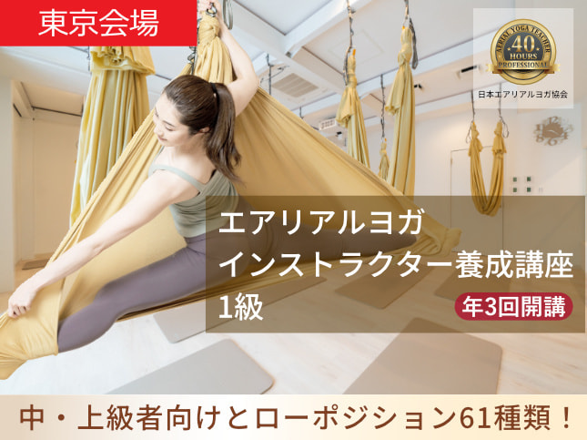 エアリアルヨガ講座東京