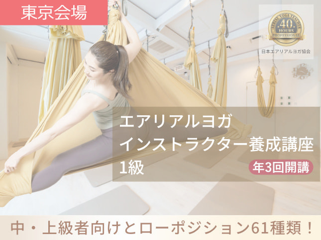 エアリアルヨガインストラクター養成講座